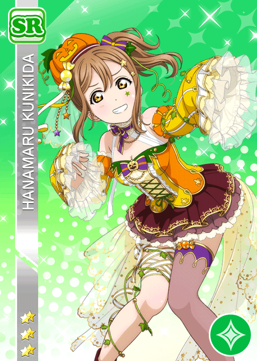 #2180 Kunikida Hanamaru SR idolized