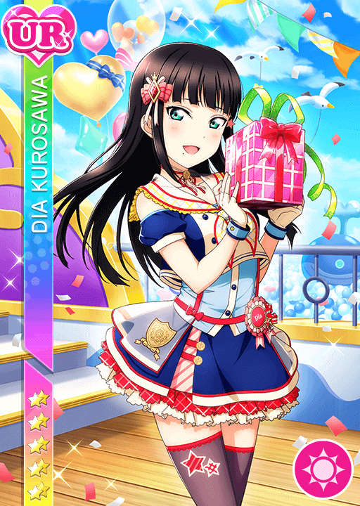 #2584 Kurosawa Dia UR idolized