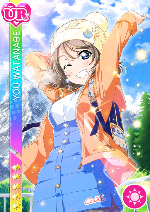 #3407 Watanabe You UR idolized