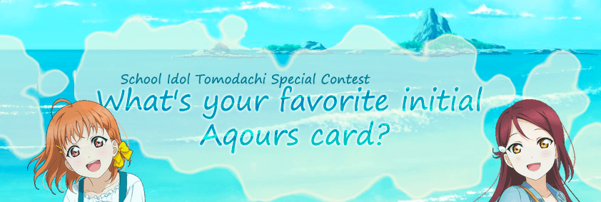 What's your favorite initial Aqours card?
