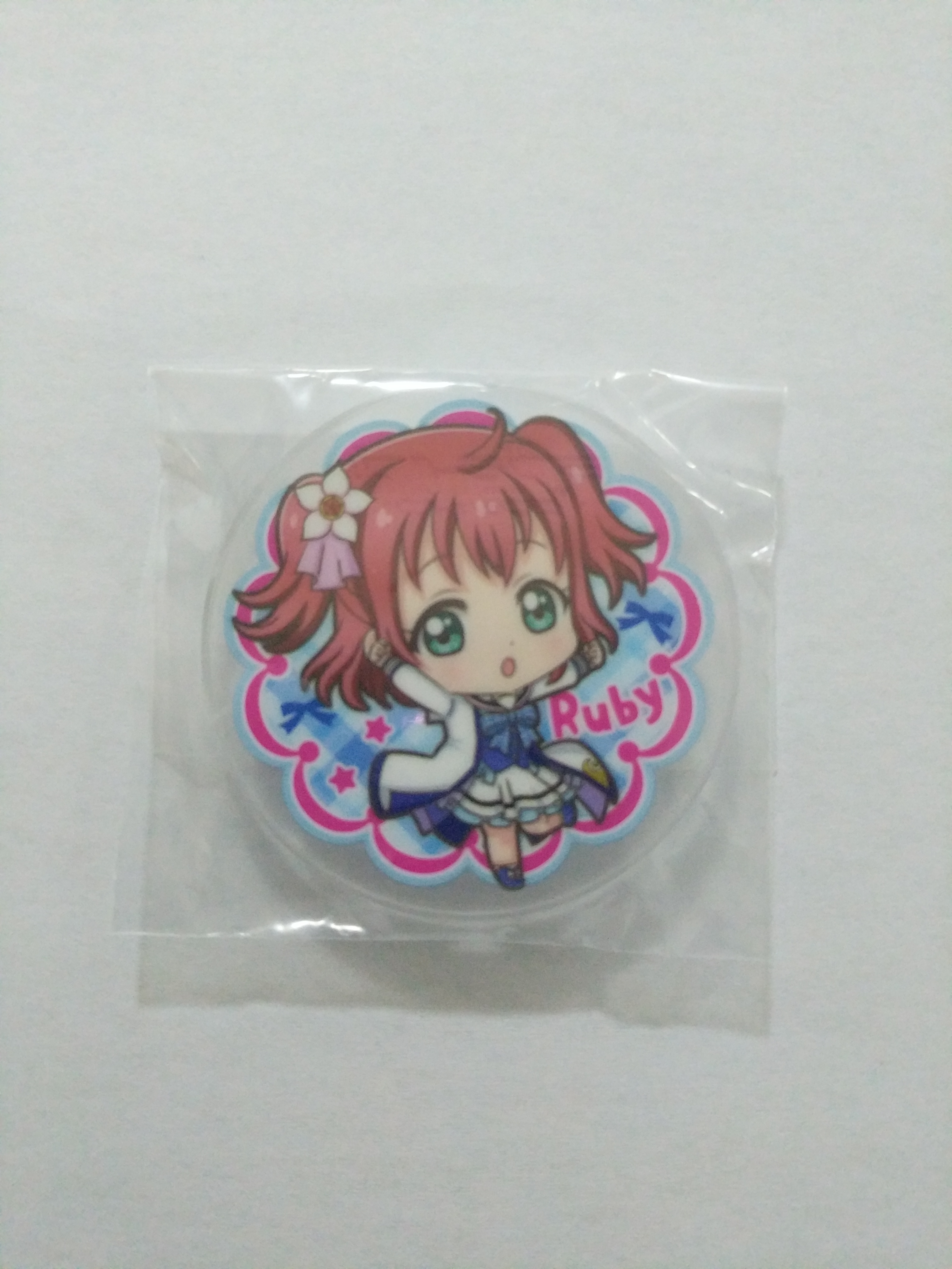 Ruby Mirai no bokura wa shitteru yo acrylic badge