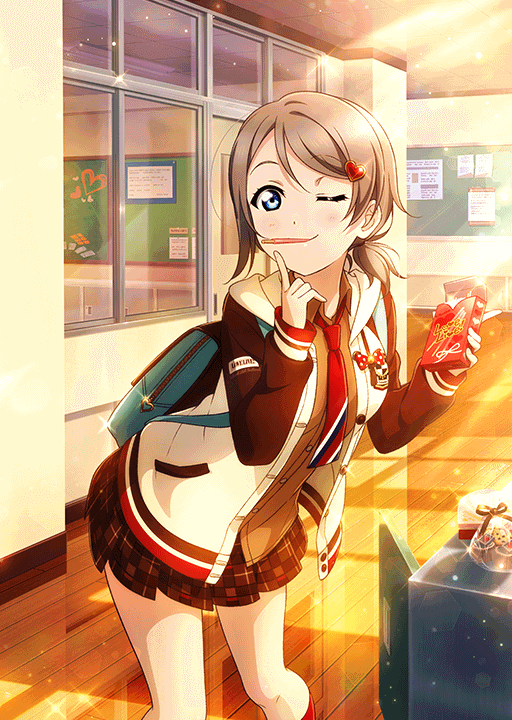 love notes cards Watanabe  #1445 Album: You School UR Tomodachi  Cards Idol