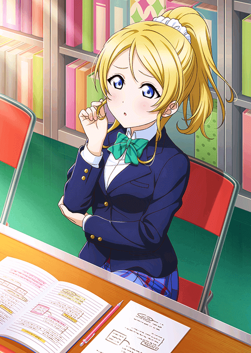 School Idol Tomodachi - Cards Album: #3184 Ayase Eli SSR